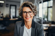 © lemya - portrait of a business woman  ai generative