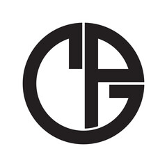 Sticker - GP letter logo