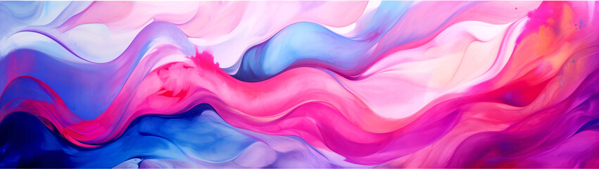 Canvas Print - ORNATE WAVE OF COLORED SMOKE. legal AI	