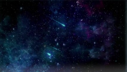 A charming galaxy sky phenomenon