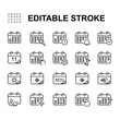 © riky - Calendar Icon In Line Style.