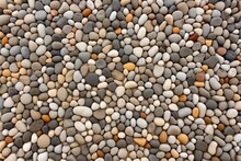 Tiny Pebble Stone Wall With Uniformity