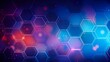 © Damerfie - Abstract technology or medical background with hexagons shape pattern molecular structure