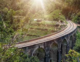  The Nine Arches Bridge is one of the iconic bridges in Sri Lanka.