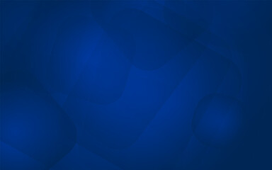 Fototapete - Abstract blue background of random squares of different sizes and transparency. Conceptual technologies. Space for your text. 3D vector illustration.