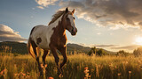 Fototapeta  - Majestic Horse Captured in Equine Pet Photography