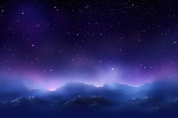 Wall Mural - space background realistic starry night cosmos and shining stars milky way and stardust color galaxy