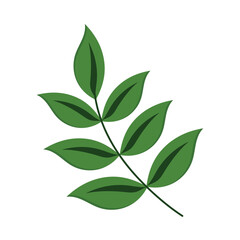 Sticker - leaves foliage design