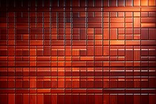 Red Wood Brick Wall Background
