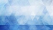 © Deivison - Blue abstract background with triangles and geometric shapes, poster, banner. Generative AI