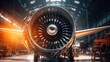 Aircraft engine. Aircraft engine repair and maintenance