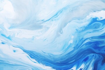 Poster - Abstract background of bright blue and white mixed with various tones.