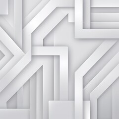 Poster - White grey curve waves flowing abstract background looping animation