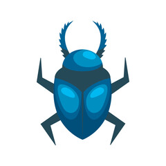 Sticker - egyptian scarab insect