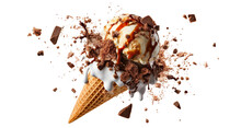 Delicious Ice Cream Explosion, Cut Out