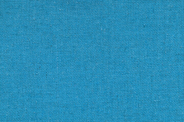 Blue burlap with beautiful canvas texture of blue fabric in retro style with beautiful blue fabric canvas texture as vintage burlap for background and design