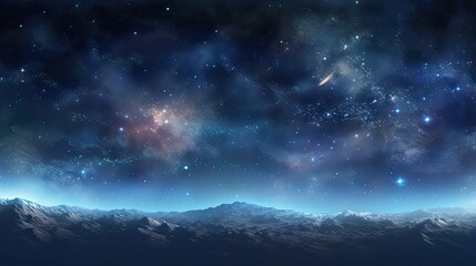 360 degree equirectangular projection space background