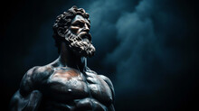 Stoic Statue Sculpture Inspirational Background