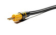 © Usama - A Realistic Image of the Power Cable on a Clear Surface or PNG Transparent Background.