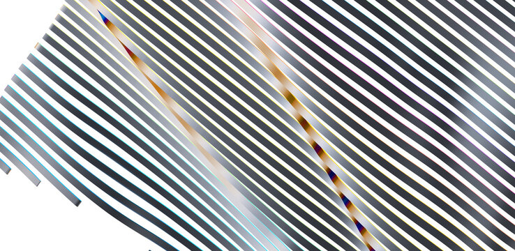 3D render abstract background. Colorful twisted shapes in motion. Computer generated digital art for poster, flyer, banner