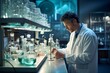 © Chand Abdurrafy - A doctor in a research lab, making groundbreaking discoveries for future medical advancements