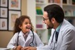 © Chand Abdurrafy - A pediatrician interacting with a young patient, creating a warm and friendly atmosphere