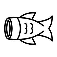 Sticker - Fish Icon