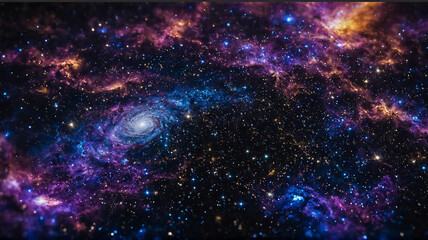 Wall Mural - Nebula Abstract background