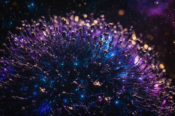 Wall Mural - Nebula Abstract background