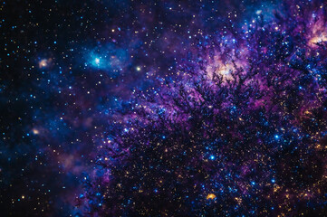Wall Mural - Nebula Abstract background