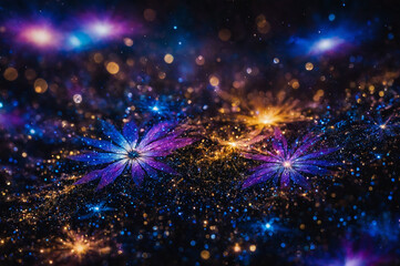 Wall Mural - Nebula Abstract background