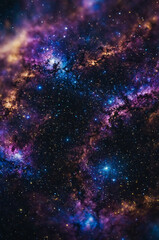 Wall Mural - Nebula Abstract background