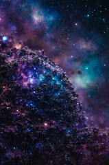Wall Mural - Nebula Abstract background