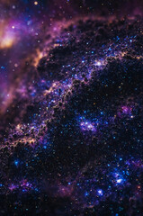 Wall Mural - Nebula Abstract background