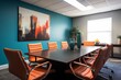 Modern Style Meeting Room, Interior, Business Meeting Room