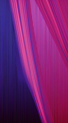 Wall Mural - A striped pattern with thin lines in shades of pink and purple
