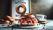 Deluxe Smoked Salmon Bagel: National Bagel Day Treat