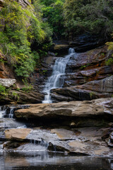 Canvas Print - close-up view of oxford falls, sydney, australia.