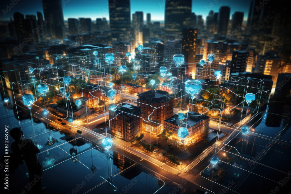 An AI-powered energy management system optimizing energy usage in a ...