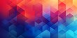 Vibrant Gradient Geometric Pattern - An Abstract Background Design