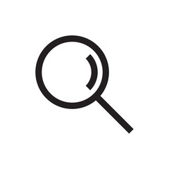 Poster -  Search Icon Vector - Sign or Symbol flat trendy style illustration on white background..eps