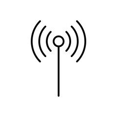 Poster - Antenna vector icon.Wifi icon vector illustration design.eps