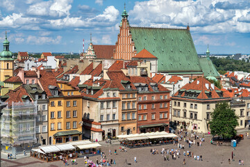 Wall Mural - Warsaw Old Town