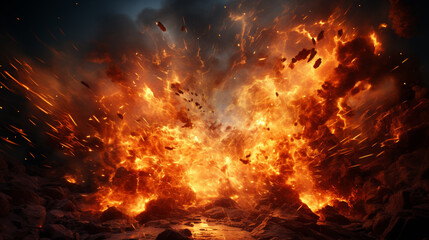 fire in the fireplace hd 8k wallpaper stock photographic image