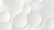© Nenone - Abstract background with gray circle. White and grey modern transparency circle presentation background.  circles template white design. Object web design. Round shape. Minimal poster.