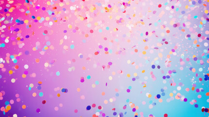 Wall Mural - Colorful confetti