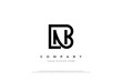 Initial Letter NB Logo or BN Monogram Logo Design