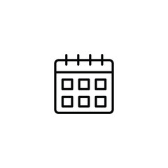 Poster - Calendar icon, calendar sign vector