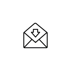 Poster - envelope icon, mail icon, email sign vector