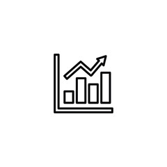 Poster - Graph icon, Graph sign vector